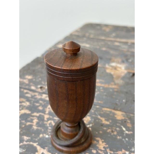 Vintage Treen Ware Vessel Trio, Circa 1940s For Sale - Image 9 of 18