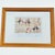 Antique French Rooster & Poultry Lithographs in Burled Wood Frames – Set of 3 For Sale - Image 4 of 7