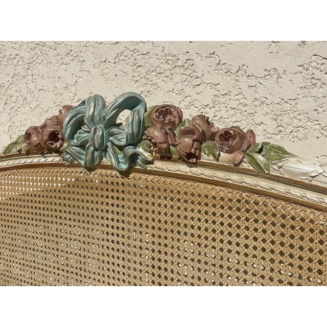 Louis XVI Style Bed For Sale - Image 4 of 13