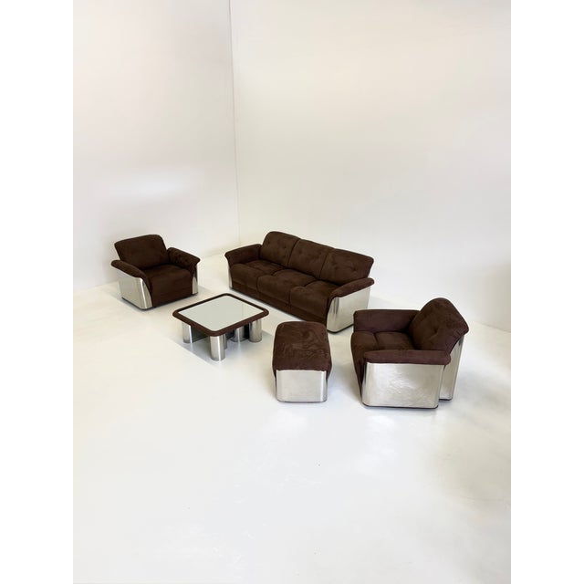 Space Age Three-Seater Sofa by Gian Pietro Arosio, 1970s For Sale - Image 6 of 8