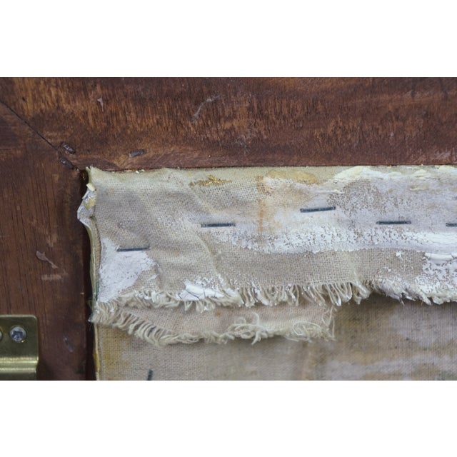 20th Century "The Keepsake" Regency Style Oil Painting After Charles Haigh Wood For Sale - Image 10 of 11