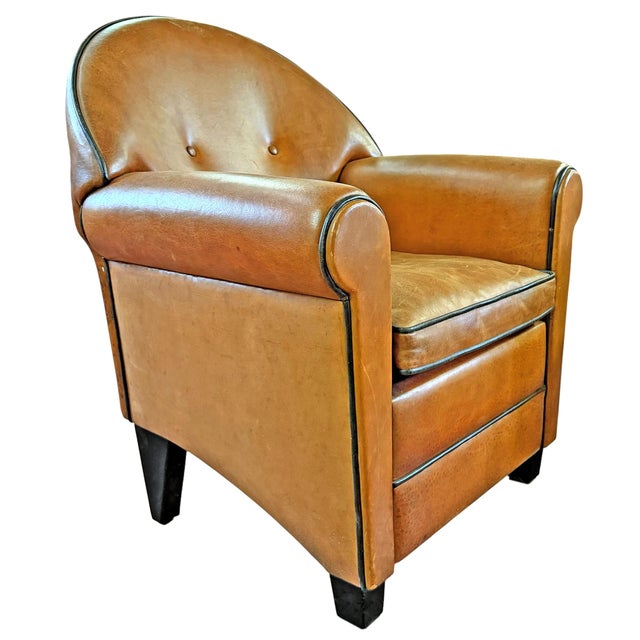 Late 20th Century Pair of Club Chairs by Bart Van Bekhoven For Sale - Image 5 of 16
