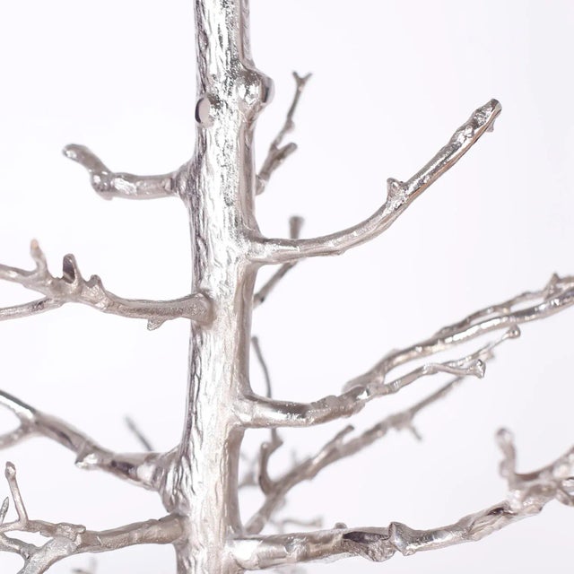 Mid-Century Modern Faux Coral Modern Chandelier For Sale - Image 3 of 9