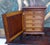 Antique English Arts and Crafts Oak Collectors Cabinet, 1900 For Sale - Image 10 of 18