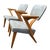 Mid-Century Modern Pair of Mid-Century Modern Armchairs by Custom & Modern Upholstering Co., Gardner Ma, C. 1950 For Sale - Image 3 of 18