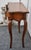 Brown Hekman Italian Provincial Wood Table Vintage Carved Accent Console For Sale - Image 8 of 16
