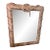 Extremely Large Vintage Italian Hand-Carved Faux Bois Rope & Knot Mirror, Circa 1980s For Sale