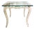 Faux Branch Metal Base Side Table For Sale