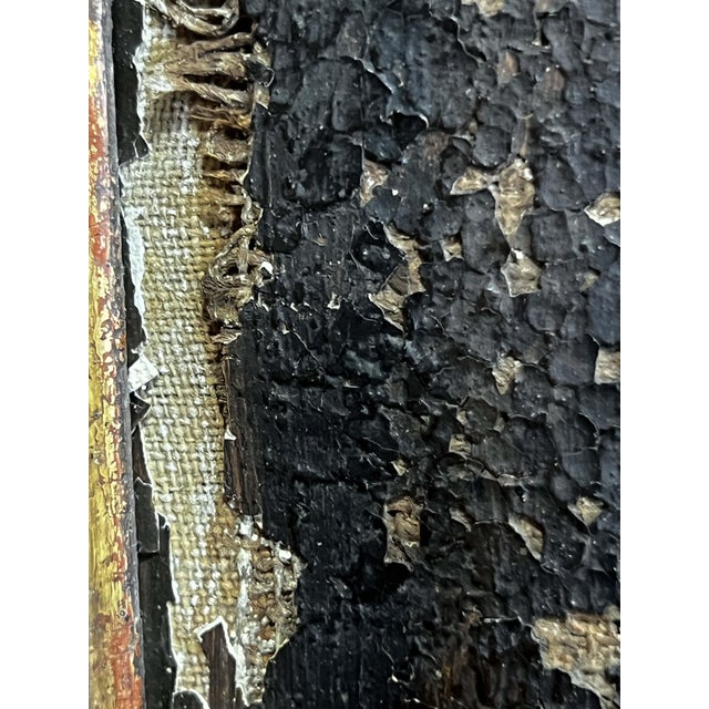 Anonimo, Spanish School, Virgin and Child, 1680, Oil on Canvas, Framed For Sale - Image 9 of 14