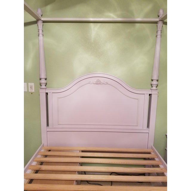 Stanley Young America Full Poster Canopy Bed Chairish