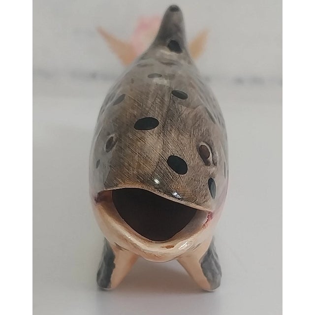 1990s Vintage MCM Jay Willfred Andrea by Sadek Portugal Fish Figurine- Set of 2 For Sale - Image 5 of 8