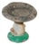 Vintage French Cast Concrete Mushroom Garden Seat, Mid-20th Century For Sale