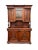 19th Century Jacobean Revival Style Carved Walnut Hunting Cupboard Cabinet For Sale - Image 13 of 13