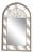 1920s Neoclassical Venetian Arched Windowpane Mirror For Sale