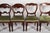 Wood Antique Victorian Mahogany Chairs with Balloon Backs, 1840s, Set of 8 For Sale - Image 7 of 18