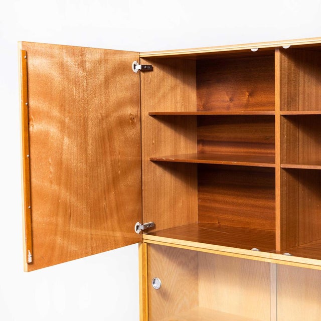 Czech 4-Door Birch Cabinet from Nabytek, 1960s For Sale - Image 14 of 17