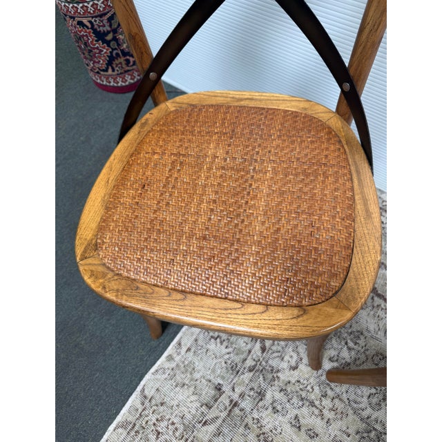 Wood Arhaus Cadence Tan Chairs, Pair For Sale - Image 7 of 12