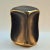 Square Ceramic Black and Gold Side Table For Sale - Image 3 of 10