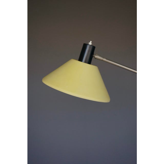 Mid-Century Modern Vintage Adjustable Floor Lamp in Metal and Marble from Stilux Milano, 1950s For Sale - Image 3 of 11