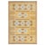 Doris Leslie Blau Midcentury Swedish Yellow Flat-Weave Rug by Ingegerd Silow For Sale