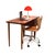Mid-Century Modern Danish Teak Writing Desk by E. W. Bach, 1960s For Sale - Image 3 of 18