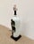 Currey & Company Currey & Co Modern Asian Inspired Black & White Porcelain Lamp. For Sale - Image 4 of 5