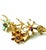 1970s 18k Yellow Gold Italian Floral Brooch With Enamel Leaves & Rubies For Sale - Image 9 of 13