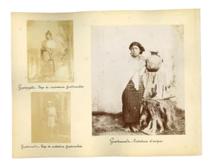 Unknown, Ancient Customs and Traditions of Guatemala, Photo, 1880s, Set of 6