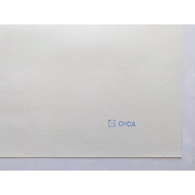 Andy Warhol Vintage 1986 Limited Edition Large Fine Art Lithograph Print " Paramount " 1985 For Sale - Image 11 of 12