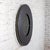 Late 20th Century Modern to Postmodern Infinity Vortex Wall Mirror Round Black Laminate Frame For Sale - Image 15 of 18