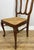Vintage French Dining Chairs in Oak with Rush Seats, Set of 6 For Sale - Image 14 of 17