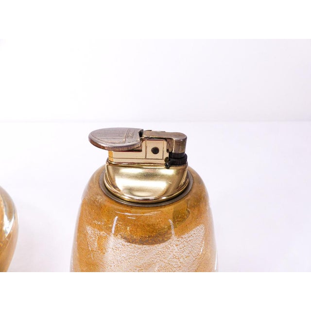 Murano Smoking Set Ashtray by Tommaso Barbi, 1980s, Set of 2 For Sale - Image 7 of 10