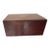 Vintage Mahogany Tin and Copper Lined Humidor/Cigar Box For Sale