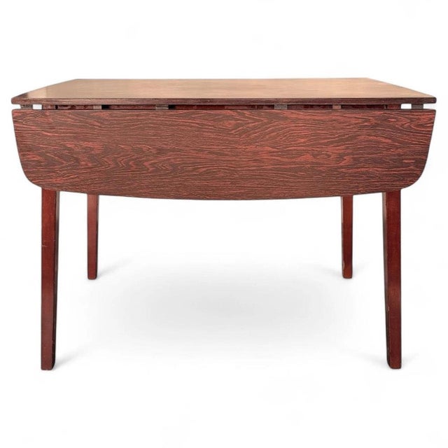 Vintage Drop-Leaf Table in Rosewood, 1970s For Sale - Image 9 of 9