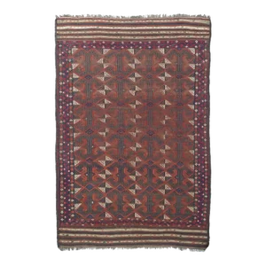 Vintage Kilim Rug 3'4'' x 4'11''