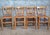 Wood Bistro Chairs in Beech from Luterma, 1950s, Set of 8 For Sale - Image 7 of 16