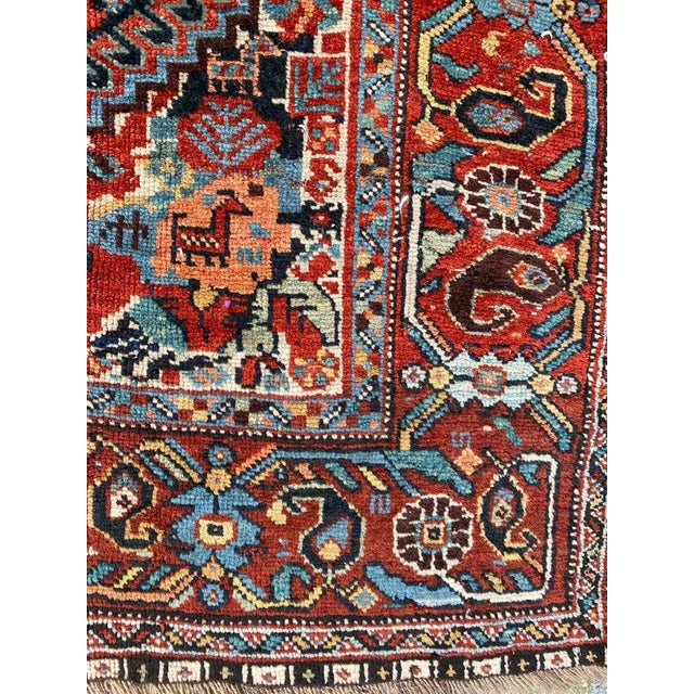 Antique Ghashghai Rug, 1890s For Sale - Image 12 of 18