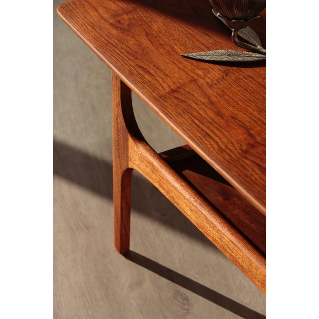 Mid-Century Modern Vintage Jentique Teak Coffee Table, 1970s For Sale - Image 3 of 18