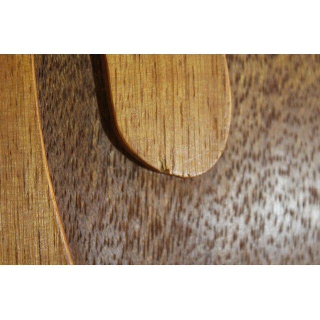 Mid 20th Century Mid 20th Century Pair of Wood Carved Wall Art For Sale - Image 5 of 9