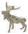 Vintage Italian Silver Elk Figurine, 1950s For Sale