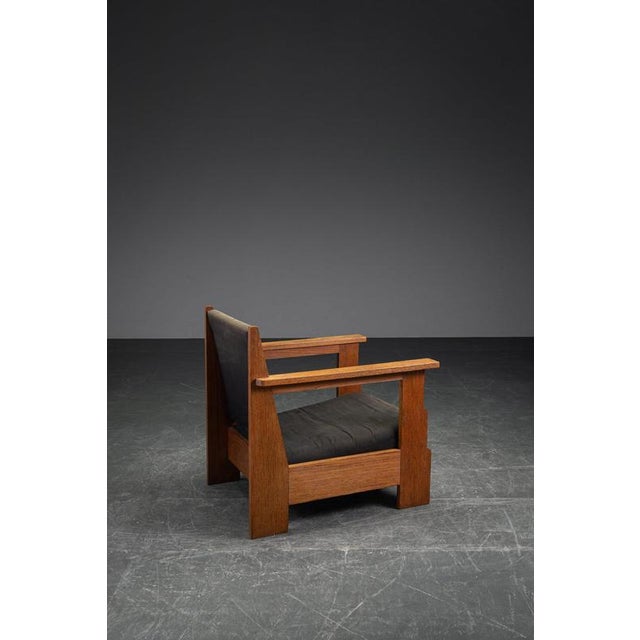 Vintage Hague School Lounge Chair, 1920s For Sale - Image 6 of 15