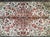 Vintage Persian Qum Area Rug, Hand-Knotted Silk, Floral Pattern, Ivory & Navy, 3x5 For Sale - Image 17 of 18