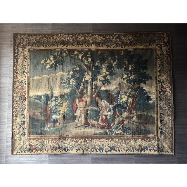 Hero Trapestry from Mortlake Tapestry Factory, England For Sale - Image 3 of 12