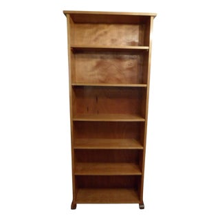 Mid-Century Dutch Open Bookcase, 1950s For Sale