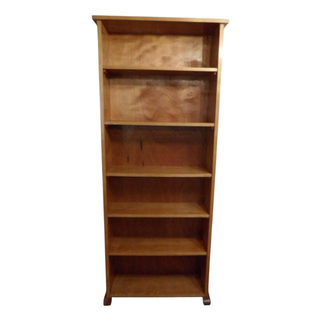 Mid-Century Dutch Open Bookcase, 1950s For Sale
