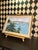 Impressionist Coastal Harbor Oil Painting With Sailboats, Framed 24" Signed Eileen Kelly For Sale - Image 12 of 15