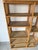 Large- Vintage Coastal Rattan Bookcase Étagère With Cane Shelves For Sale - Image 10 of 12