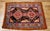 Red Antique Anatolian Village Rug, Hand-Knotted Wool, Ivory & Blue, 1900s, 3' x 4' For Sale - Image 8 of 10