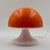 Italian Space Age Mushroom Table Lamp in Orange and White Plastic, 1970s For Sale - Image 11 of 11
