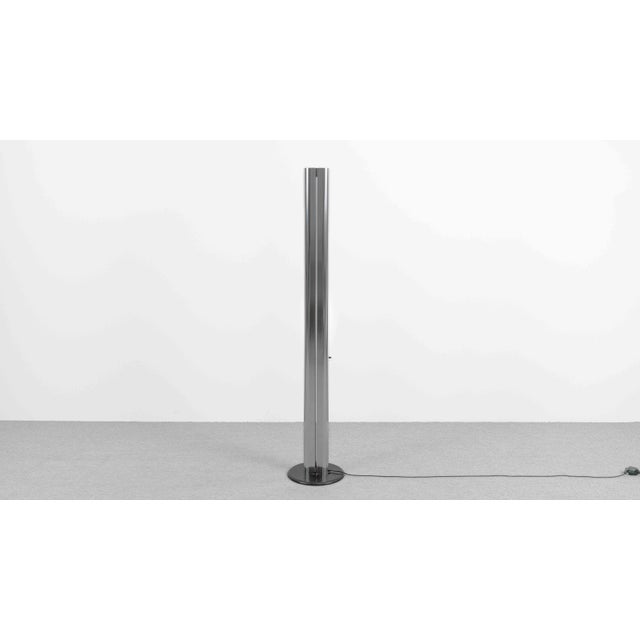 Megaron Terra Floor Lamp in Chrome by Gianfranco Frattini for Artemide, 1990s For Sale - Image 17 of 18